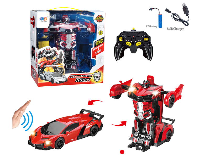 1:14 Lamborghini 2.4G Remote Control Induction Transformation Car(With 3.7V Lithium Battery,USB)