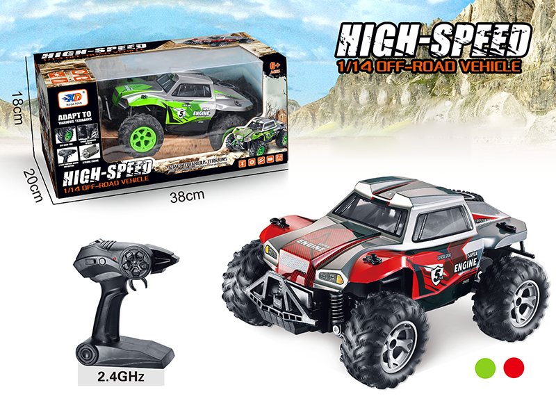 2.4G High-Speed Remote Control Off-Road Vehicle(Not Included Batteries)