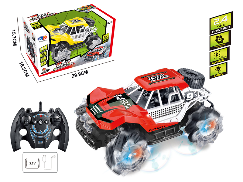 1:16 2.4G 7 Channel Remote Control Drift Climbing Car(With USB,3.7V Lithium Batteries)