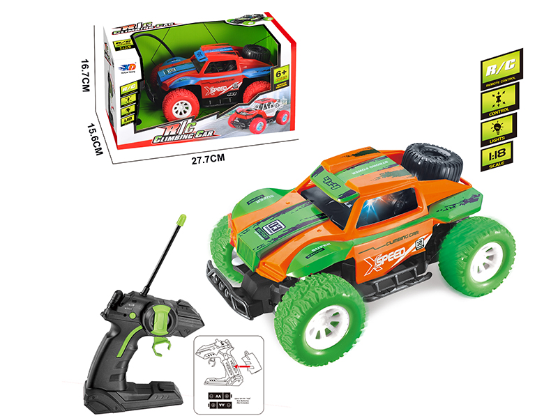 1:18 Remote Control Climbing Car(With USB,3.7V Lithium Batteries)