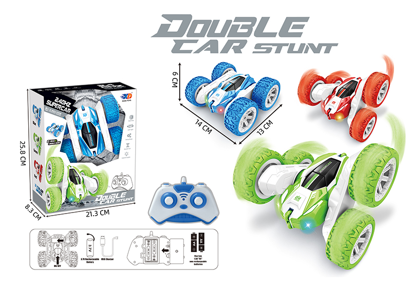 2.4G Remote Control Stunt Double-Sided Car