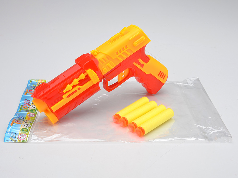 Red And Blue 2 Color EVA Soft Bullet Gun