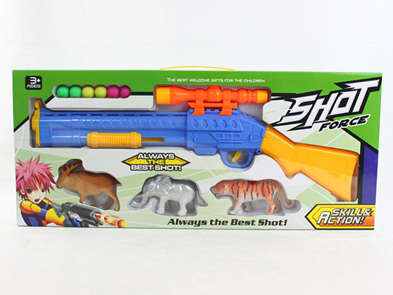 Ping-Pong Ball Gun With Animals