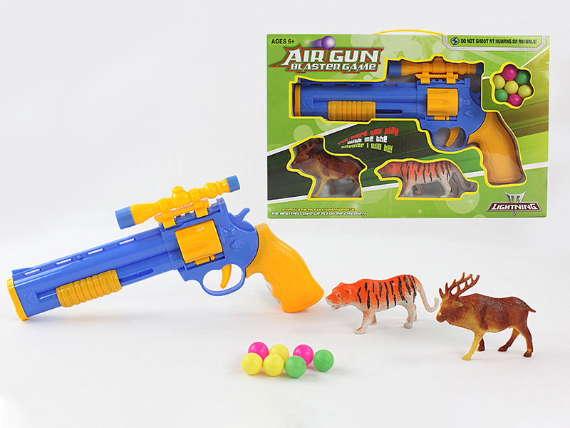 Ping-Pong Ball Gun With Animals