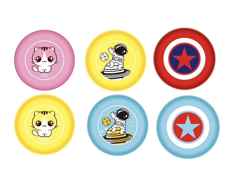 18.5cm Rubber Frisbee