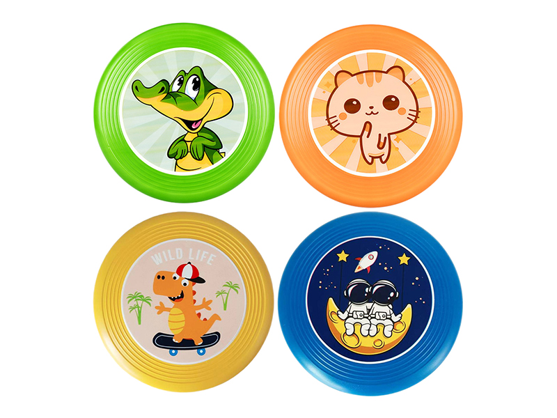 24cm PU Cartoon Animal Frisbee