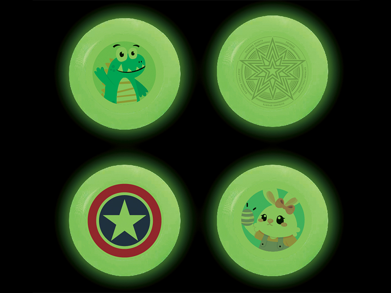 24cm Glow In The Dark Frisbee