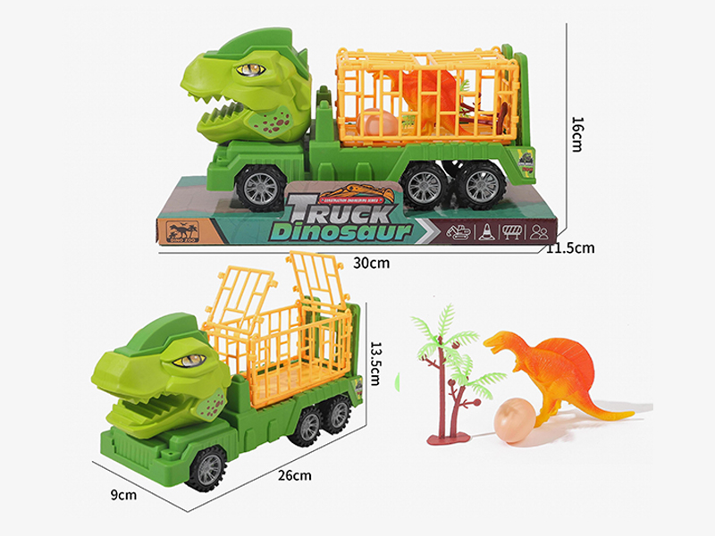 Friction Dinosaur Trailer Cage
