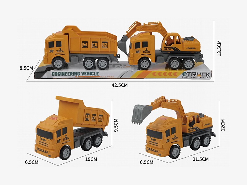 Friction Engineering Truck + Friction Engineering Hook Machine