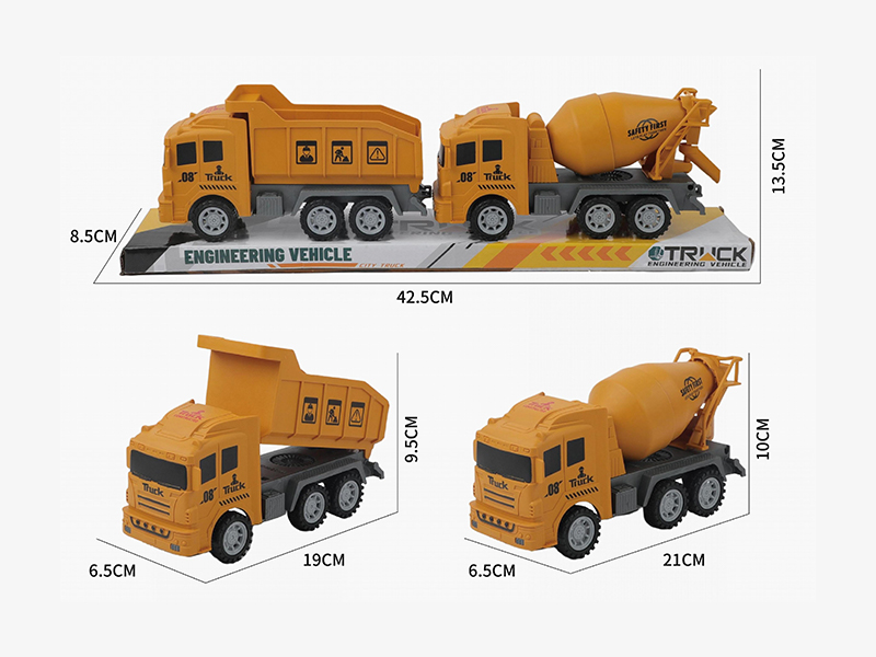 Friction Engineering Truck + Friction Engineering Mixer+