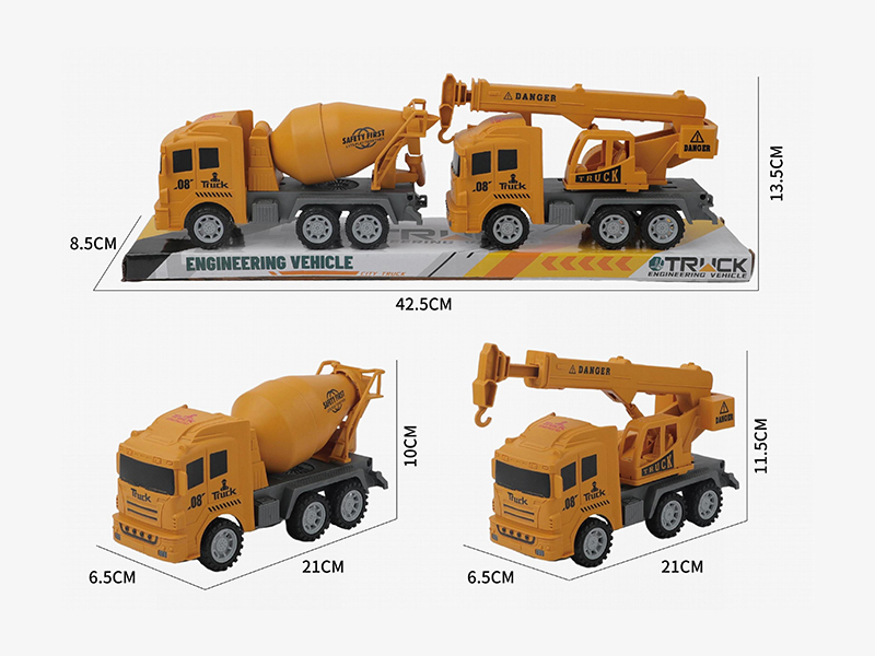 Friction Engineering Mixer+ Friction Engineering Crane
