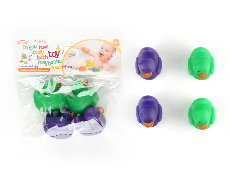 4PCS Chameleon Duck Toy