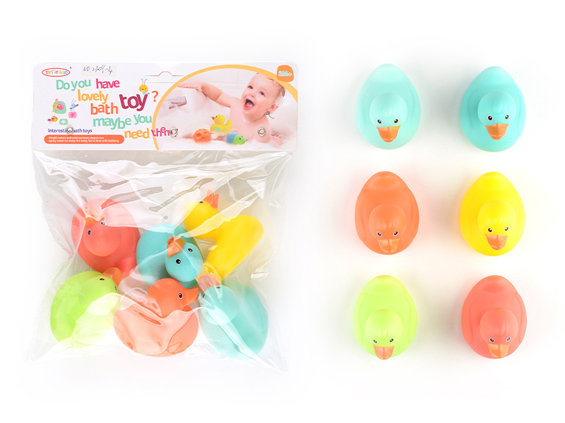 6PCS Vinyl Duck Toy