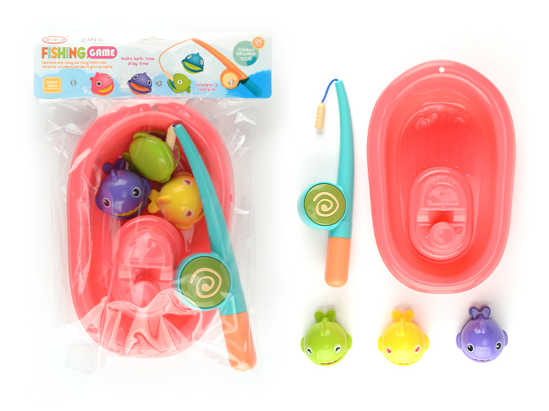 Ship+4PCS Magnetic Fishing Toy+