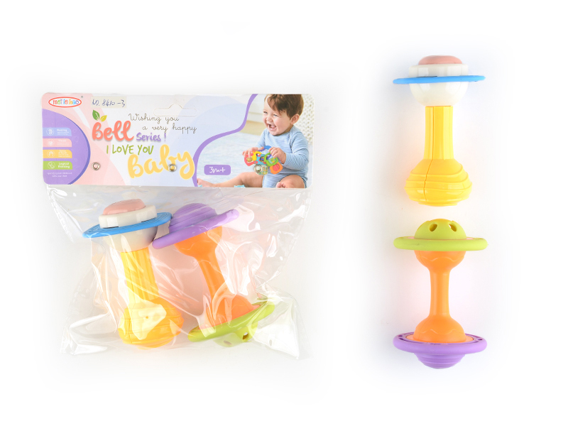 Baby Teether Rattle 2pcs