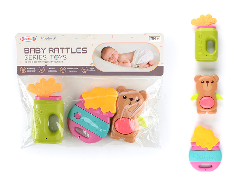 Baby Rattles 3pcs