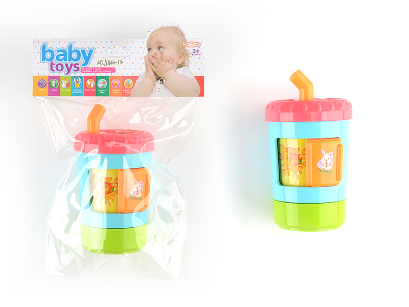 Water Cup Shape Baby Rattle