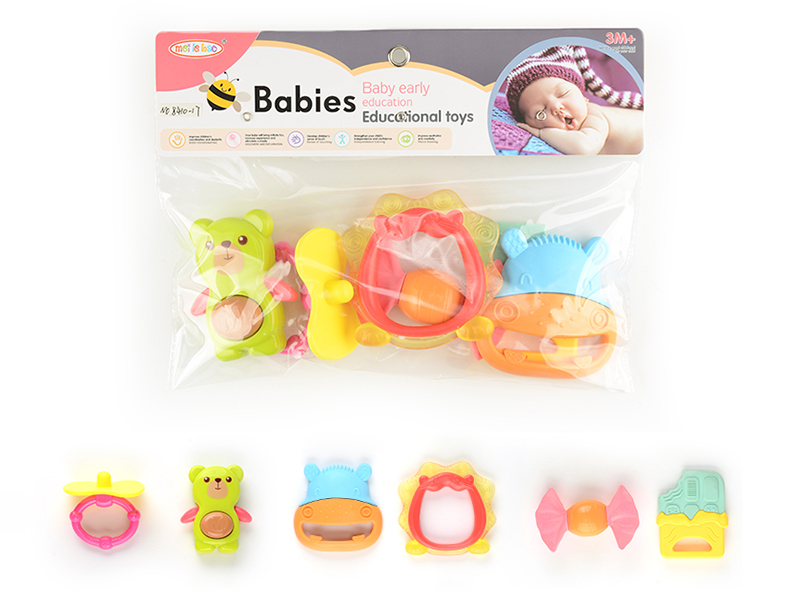 Baby Rattles 6pcs