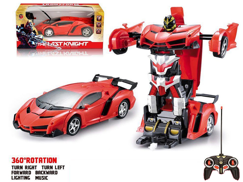 1:18 Lamborghini Remote Control Transformation Car(Not Included Battery)