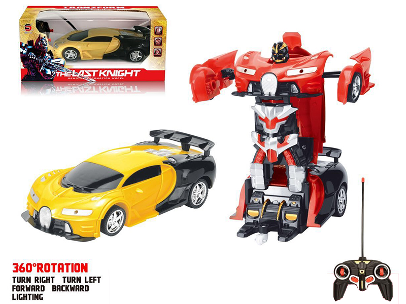 1:18 Bugatti Remote Control Transformation Car(Not Included Battery)