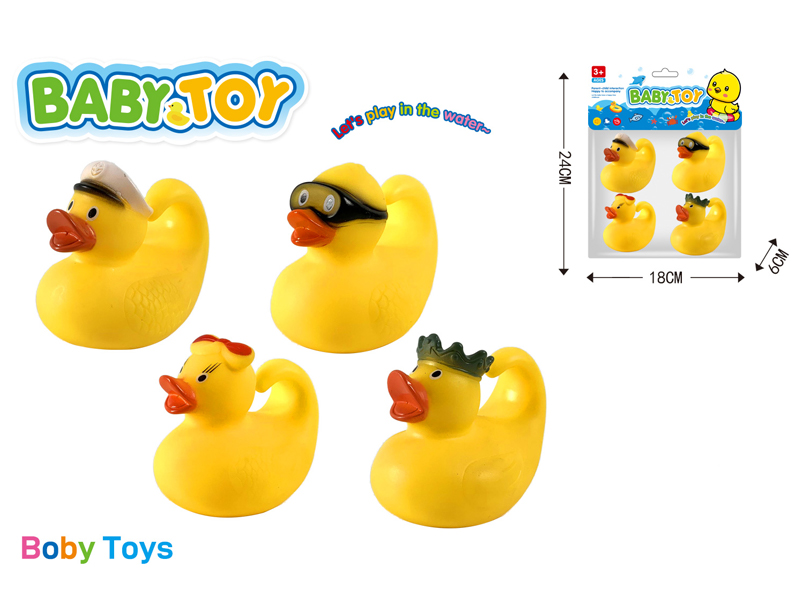Vinyl Duck Toy Set