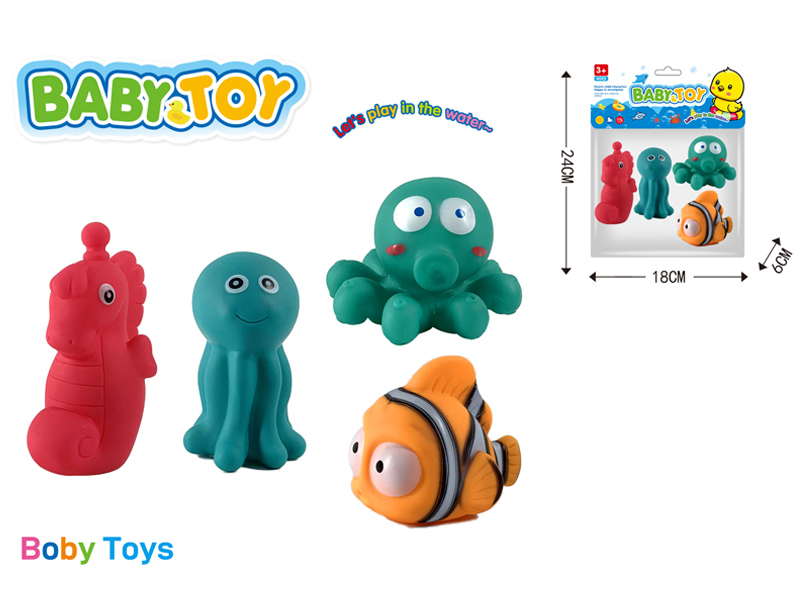 Vinyl Animal Toy Set