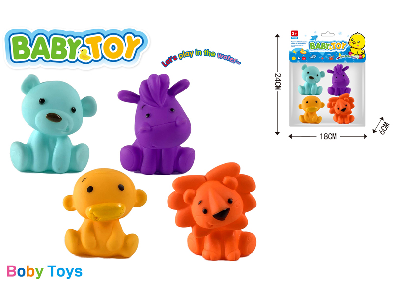 Vinyl Animal Toy Set