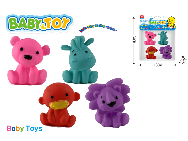 Vinyl Animal Toy Set