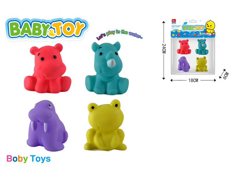 Vinyl Animal Toy Set