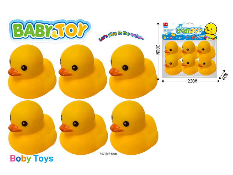 Vinyl Duck Toy Set