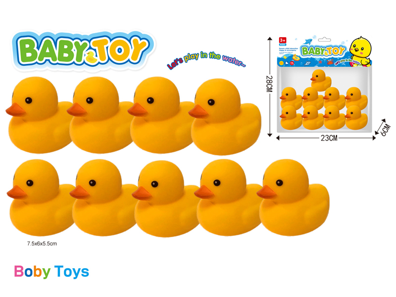 Vinyl Duck Toy Set