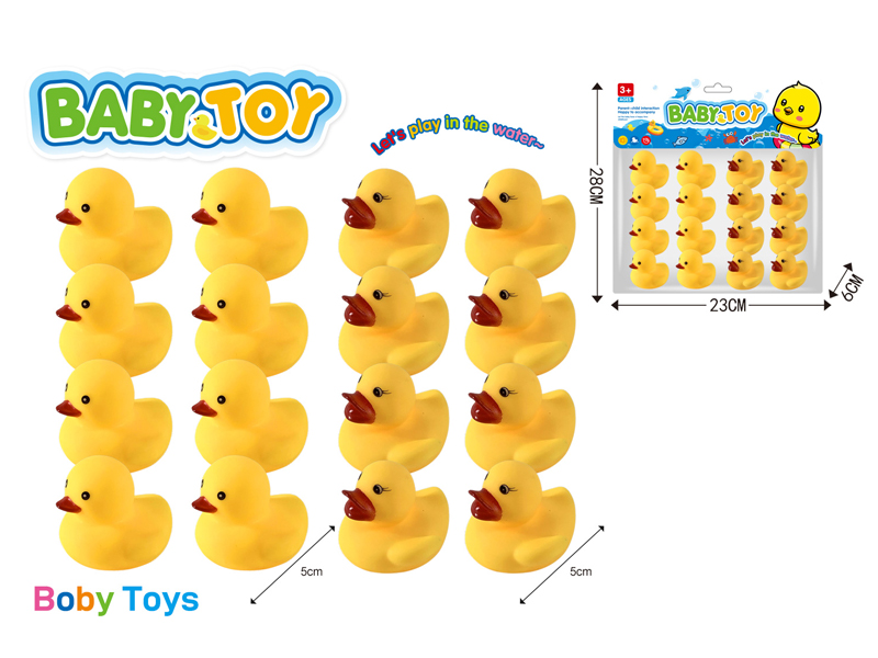 Vinyl Duck Toy Set