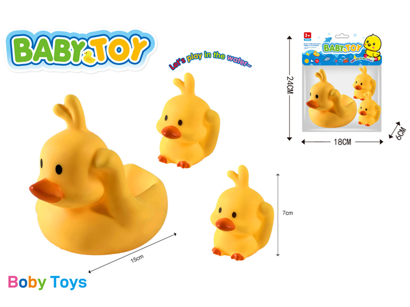 Vinyl Duck Toy Set
