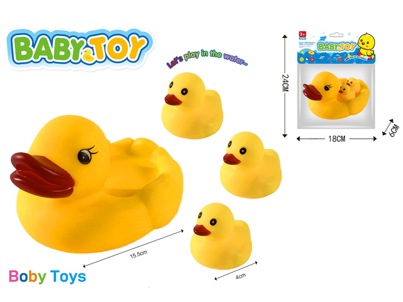 Vinyl Duck Toy Set