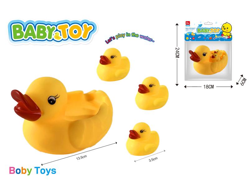 Vinyl Duck Toy Set