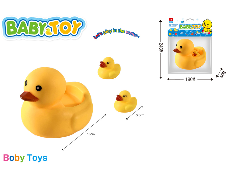 Vinyl Duck Toy Set