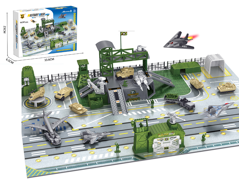 Military Base Toy Set
