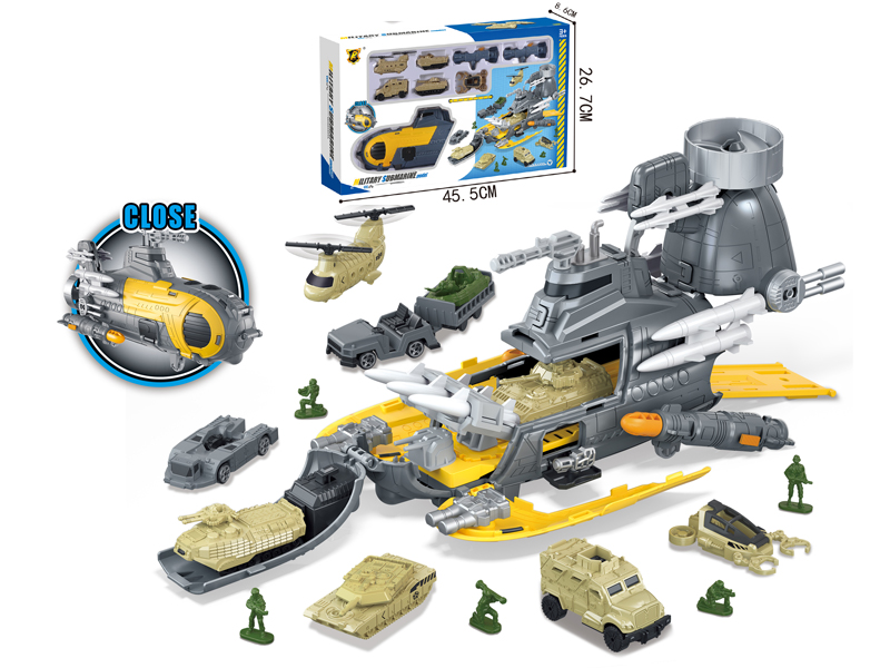 Fighter Parking Lot Toy Set