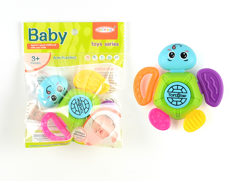 Turtle-Shaped Rattle