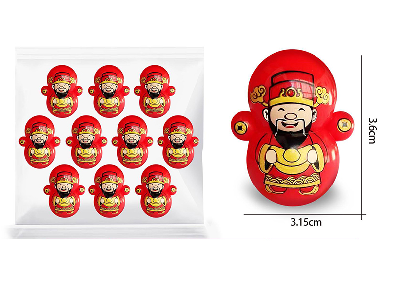 The God Of Wealth Tumbler Toys