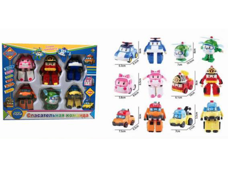 Poli Transforming Car Robot