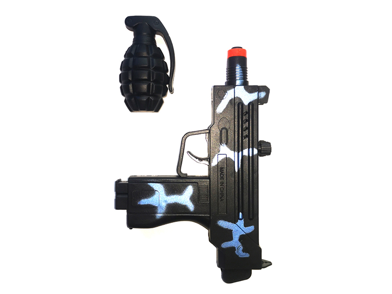 Camouflage Blue Flint Gun Toy
