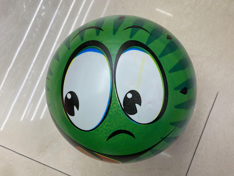 9 Inch Expression Watermelon Color Printing Ball