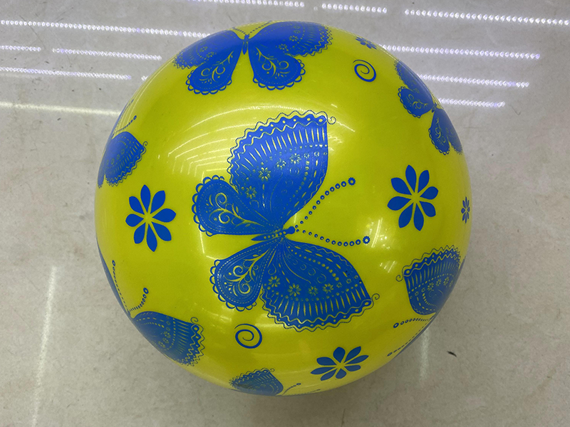 9 Inch Butterfly Printed Ball