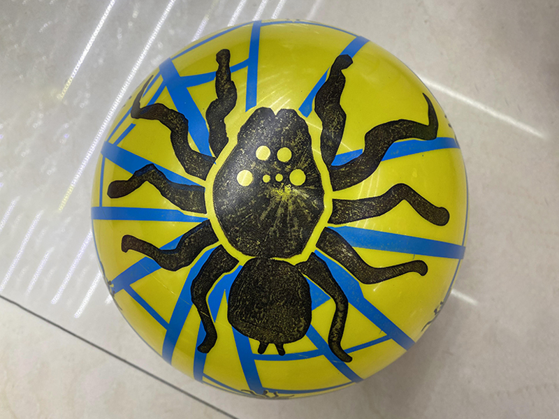 9 Inch Spider Printed Ball
