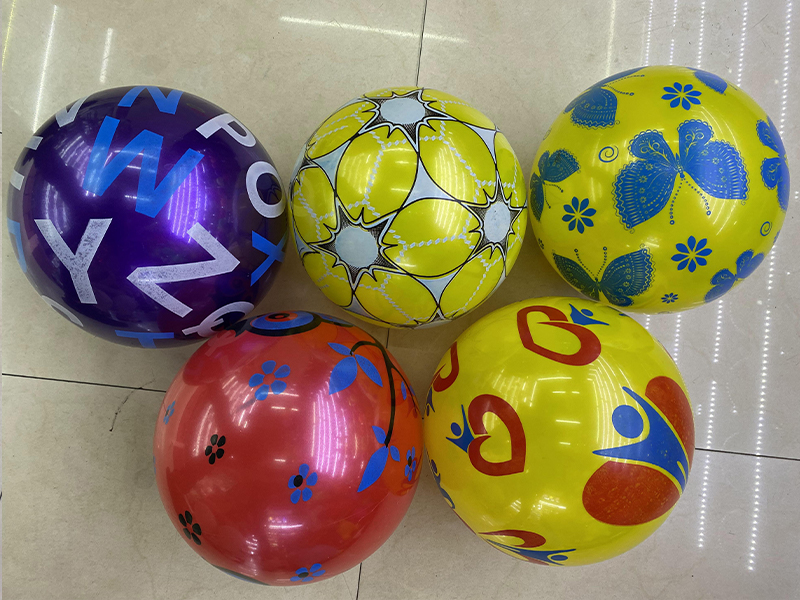 9 Inch Printed Ball