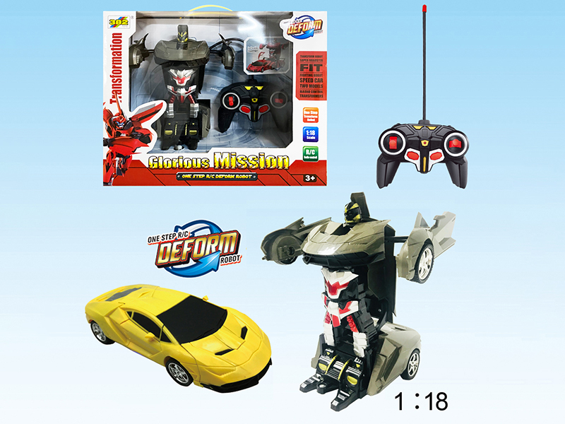 6 Channel Remote Control One-Key Transformation Car(Lamborghini)