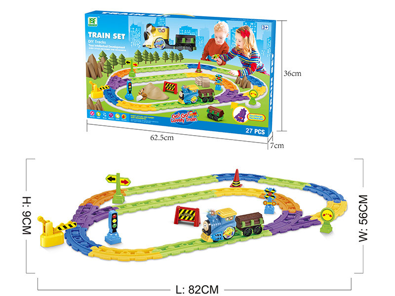 DIY Train Tracks (27PCS)