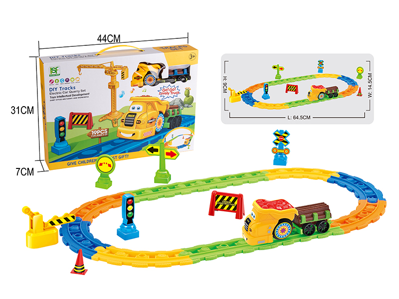 DIY Tracks Electric Car Quarry Set