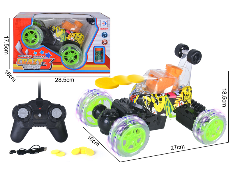 R/C Graffiti Stunt Tipper Truck